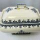 Soup tureen iron earthenware Clairefontaine
