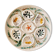 Interesting French porcelain oyster dish MBFA Pornic hand-painted marine M.