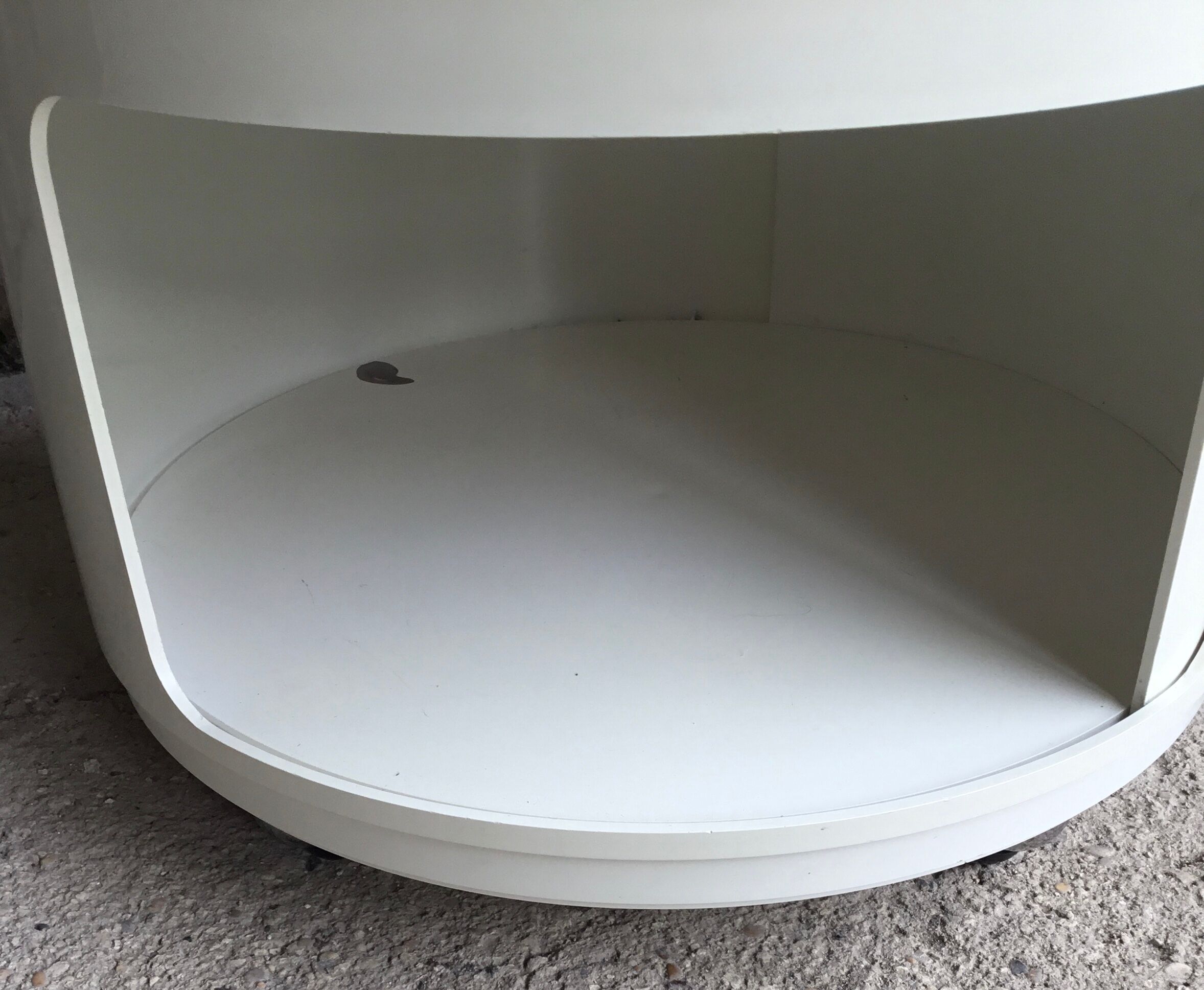 Bedside table with wheels componibili by Anna Castelli for Kartell - vintage 1960