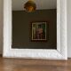 Miroir Louis Philippe fin 19ème. 72x54cm