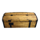 Old wooden trunk