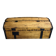 Old wooden trunk