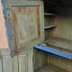 Vintage Art Deco radio cabinet in Burmese teak.