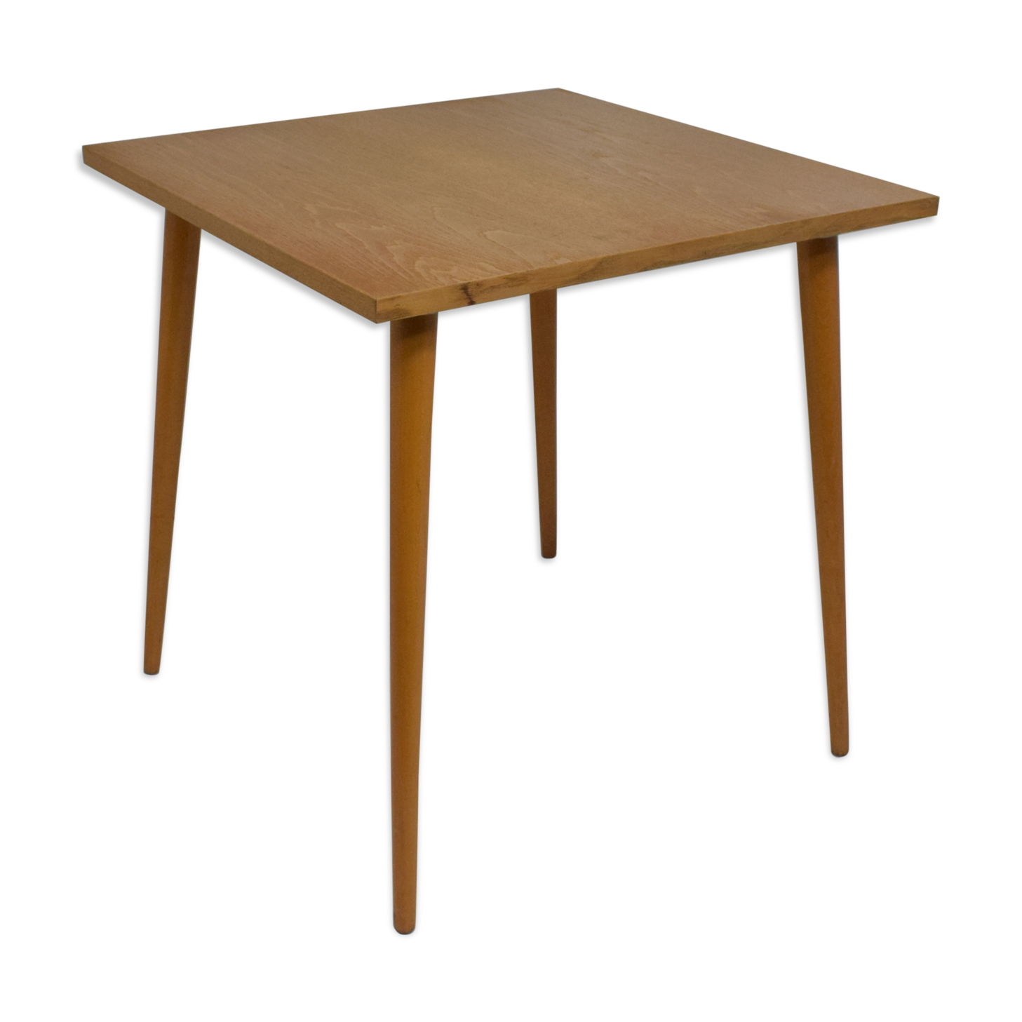 Square wooden table by Otto Bretschneider K.G.,1950