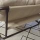 Tubular two-seater bench from the 1970s.