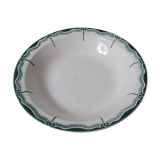 Round dish Digoin Sarreguemines model Pascal