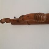 Coats wooden door