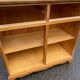 Vintage Scandinavian wooden shelf from the 1980s.