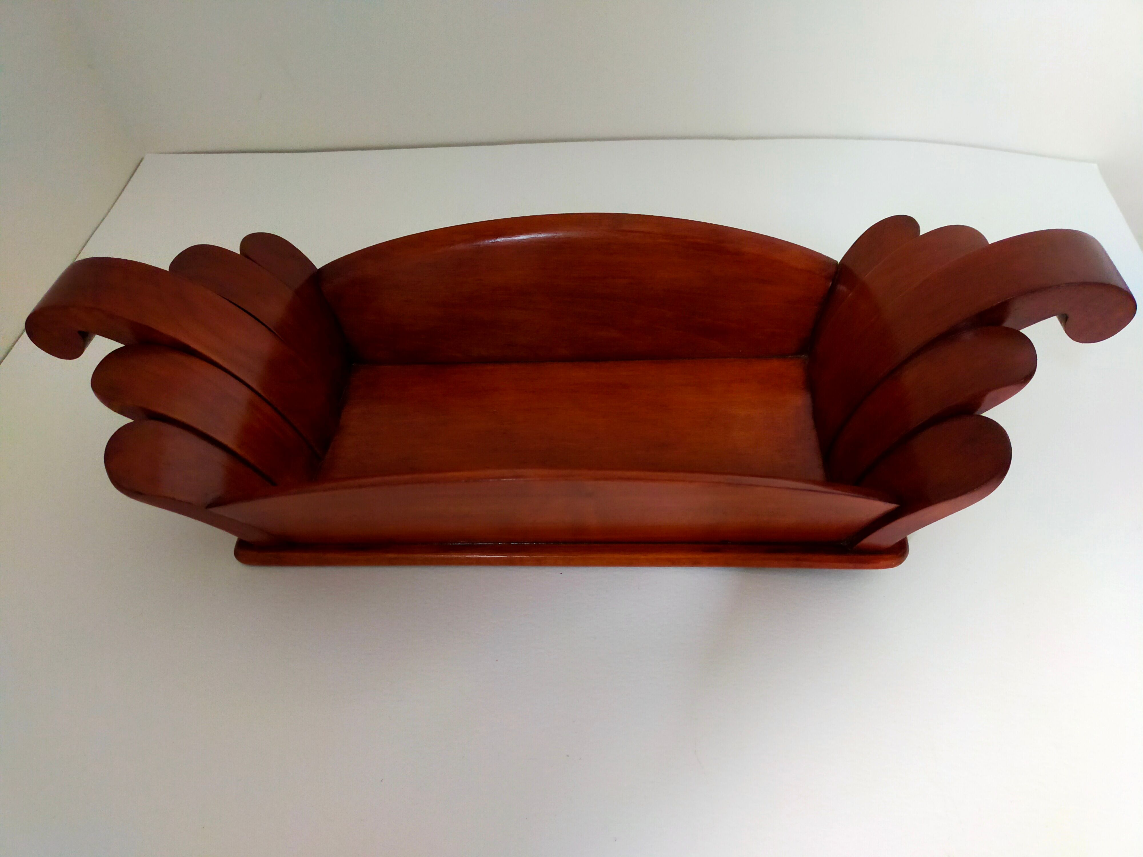 Wooden top box basket basket vintage