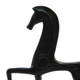 Etruscan Greek horse sculpture in bronze, 1950s