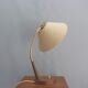 Mid Century Table Lamp by Temde, - Wood, Textile Shade