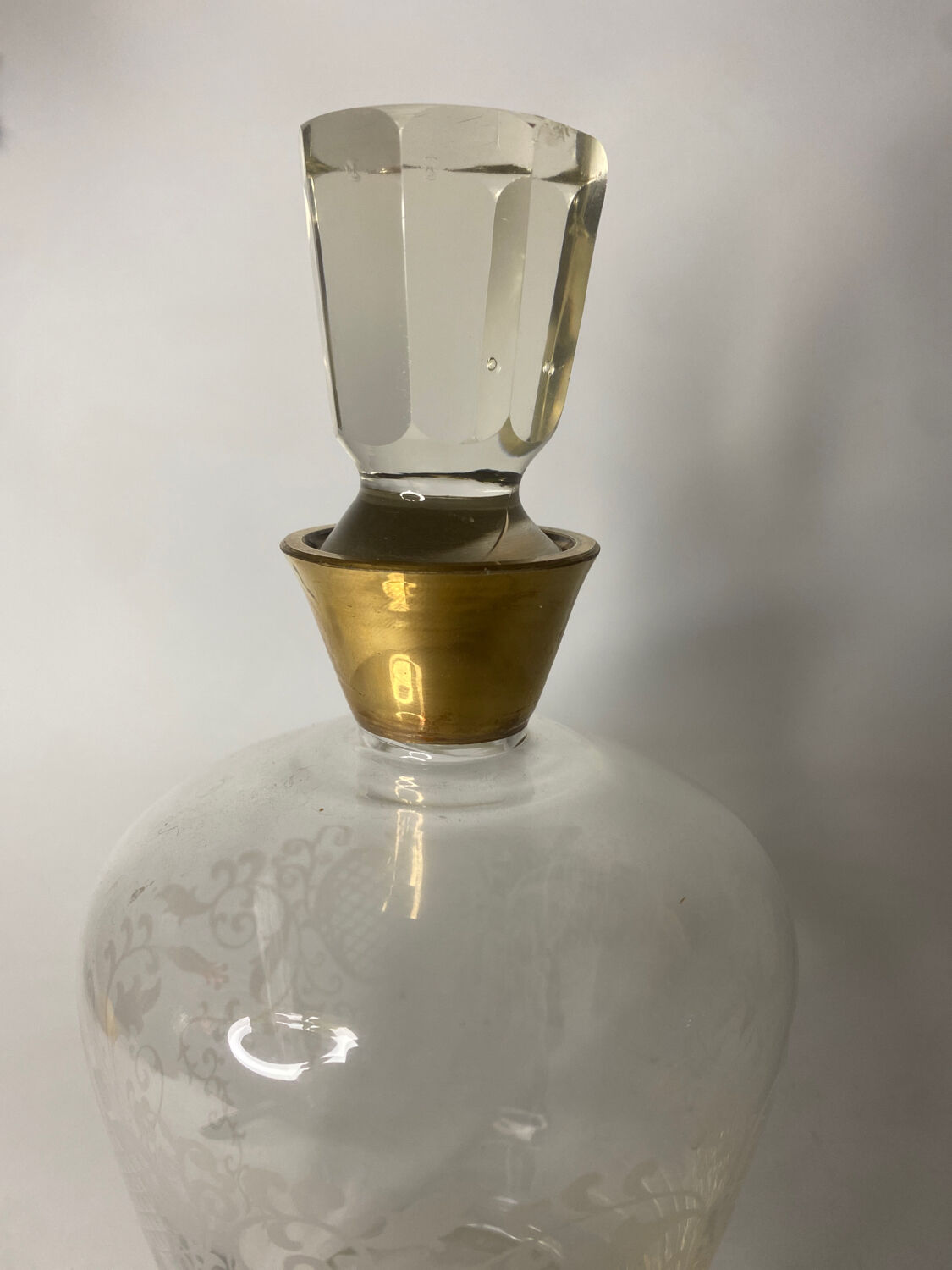 Gold carafe