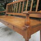 Settle in solid beech