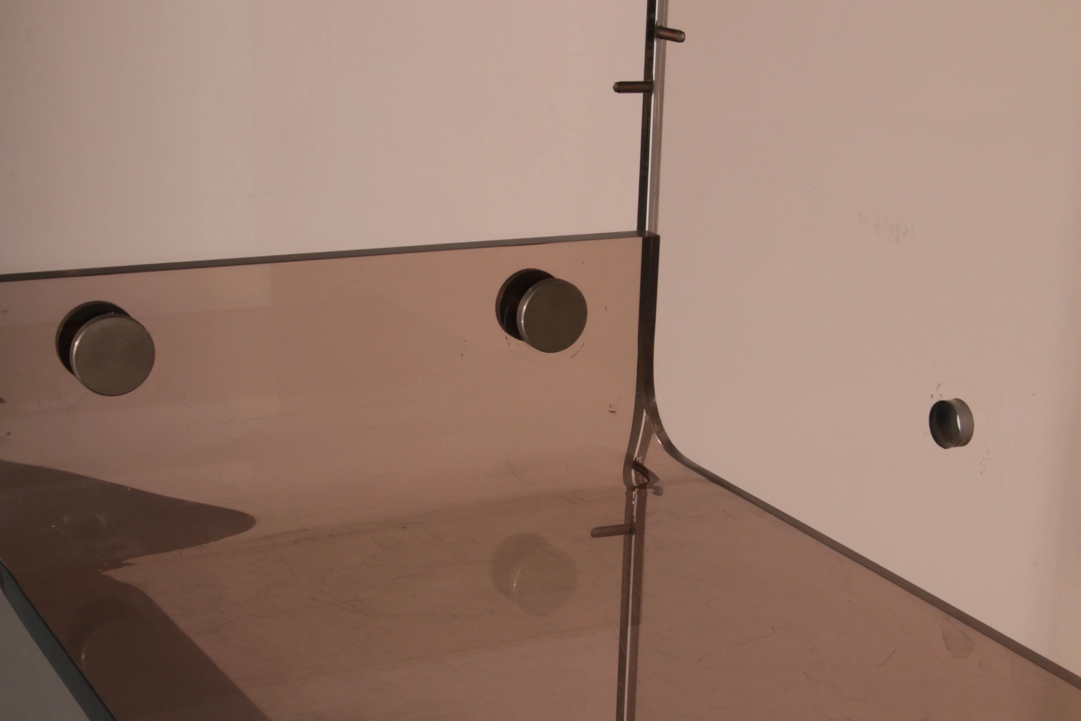 Iconic Michel Dumas Plexiglas bookcase – 1970s French space age design