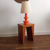 Vintage sofa tip in blond wood