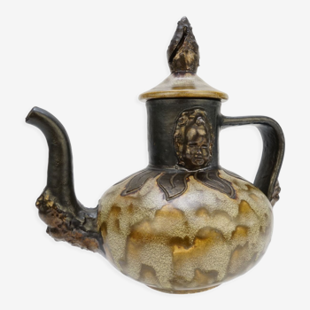 Ceramic sylvain sttublet ( 1890 -1985 ) cafetiere en gres