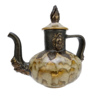 Cafetière en gres, céramique