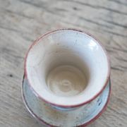Vintage ceramic candle holder by Atelier Le Mûrier, Vallauris