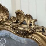 Louis XV mirror, early 19th century, restored.