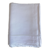 Openwork linen sheet