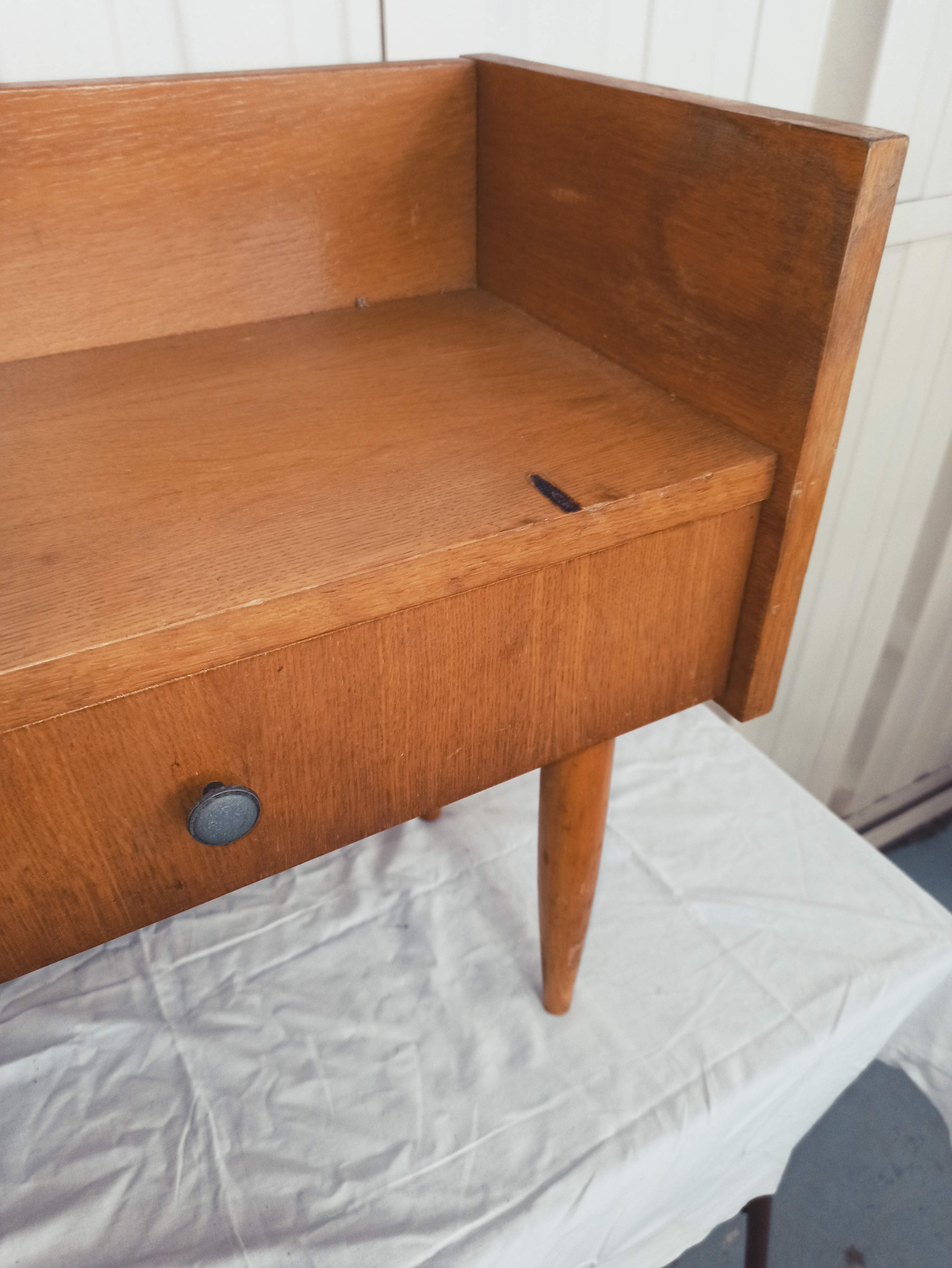 Bedside table, Scandinavian style 50s