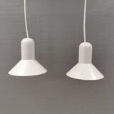 A pair of Confetti lamps designed by Claus Bonderup 1980s Denmark.