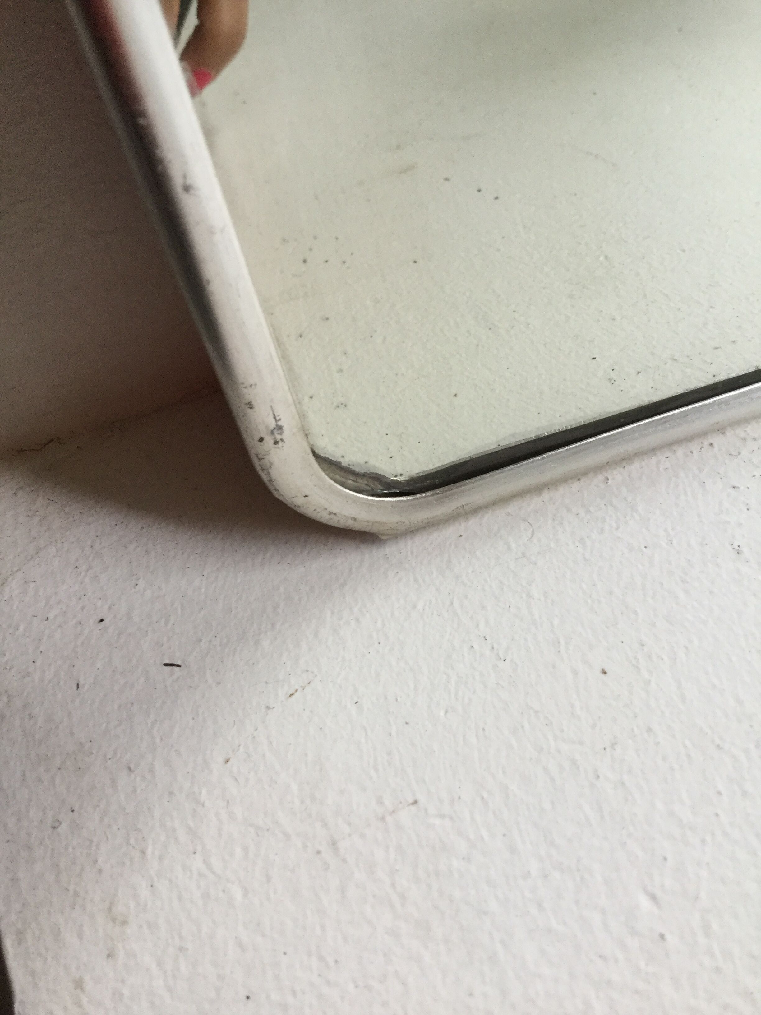 Barber mirror 50s 30x24cm