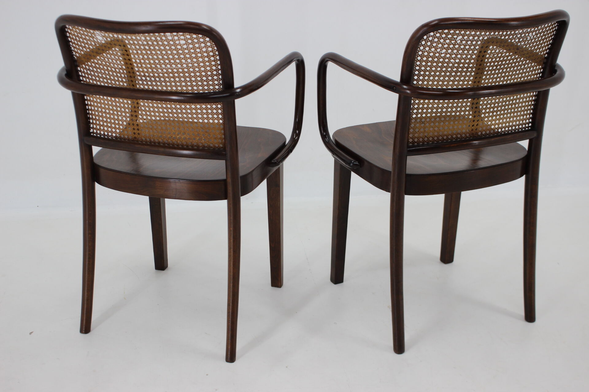 1920s Josef Hoffmann Bentwood Chairs, No. 811 for Thonet,Czechoslovakia