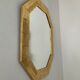 Vintage Deknudt mirror in gilded wood from the 70s