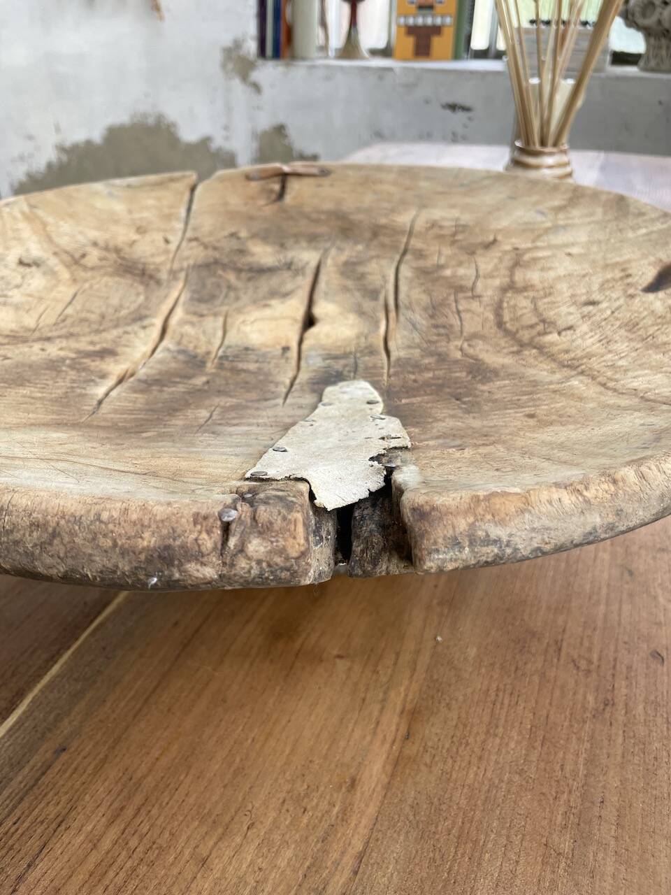 XL wooden Tuareg dish