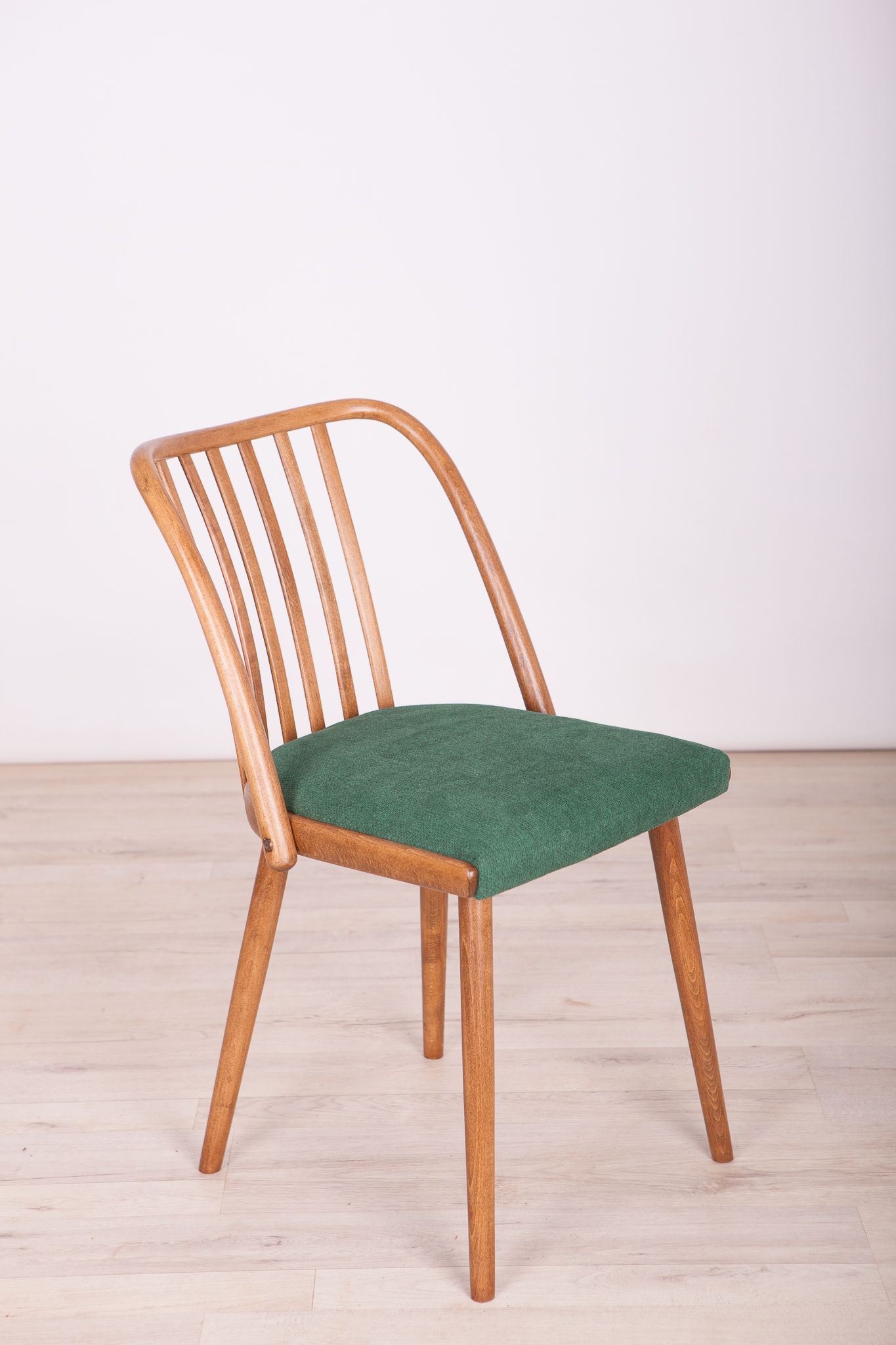 Green Dining Chairs by Antonin Suman for Ton, 1960