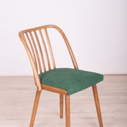 Green Dining Chairs by Antonin Suman for Ton, 1960