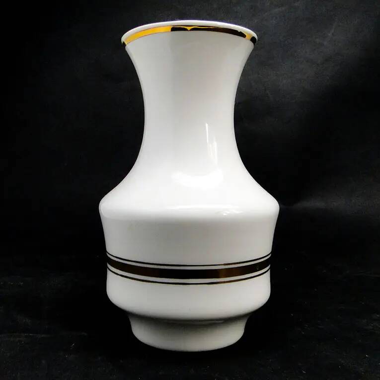 Vase postmodernism mid-century modern, porcelain, Ćmielów, Poland, 1970s