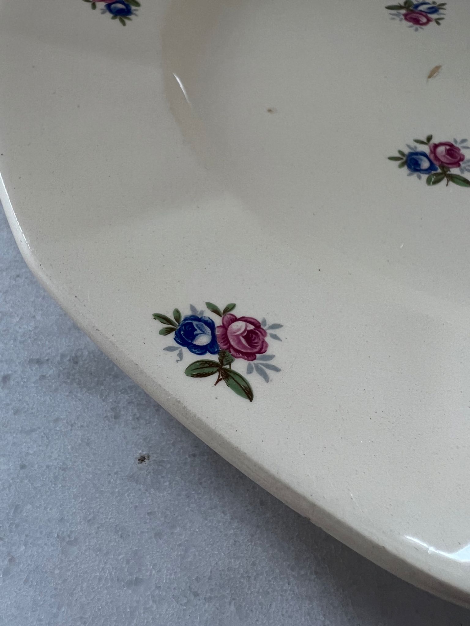 Presentation dish Sarreguemines Digoin
