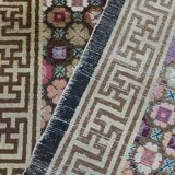 Tapis ningxia chinois fait main antique