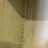 Solid oak school display case