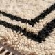 Handmade Moroccan rug in natural wool 200cm x 300cm