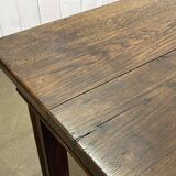 19th century oak draper's table