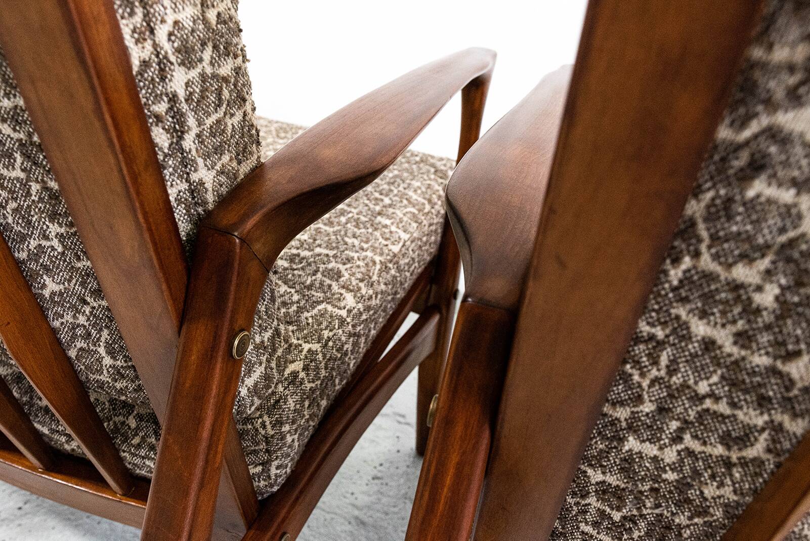 Mid Century Armchairs, Denmark, 60s, Set Of 2