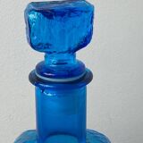 Blue Empoli Glass Carafe