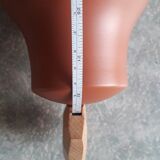 Lantern suspension, terracotta color