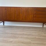 Scandinavian teak row