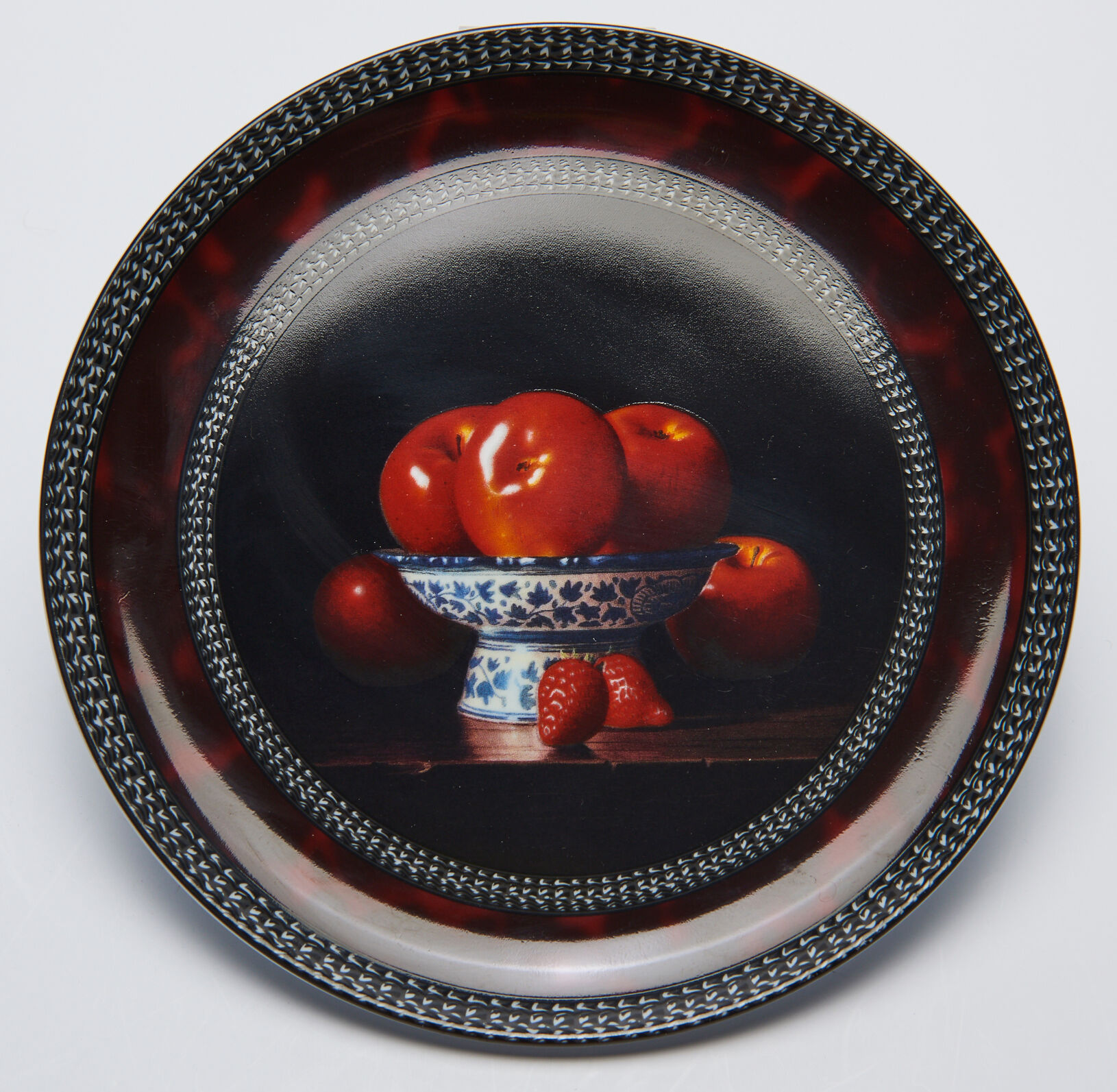 6 Dessert plates Bernardaud by the painter Chauray