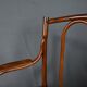 Curved beech bench, stamped J&J Kohn – Early 20th century