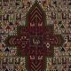 Vintage Turkish hallway rug 104x285 cm