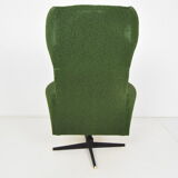 Swivel Armchair in the middle  of the century,1970's.