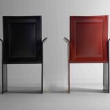 Set of postmodern "Solaria" chairs by Arrben Italy, 1980s