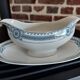 Old gravy boat Terre de fer Sarreguemines
