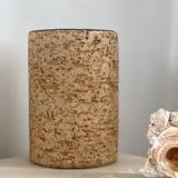 Vase en céramique texturée