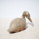 Brass duck, vintage duck figurine, brass animal, brass statue, duck statue, lying duck